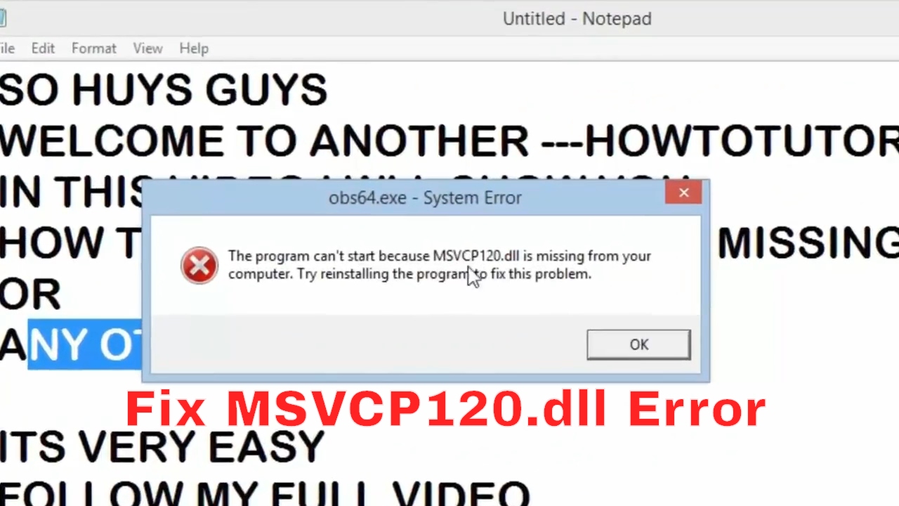 msvcp120 dll download windows 8